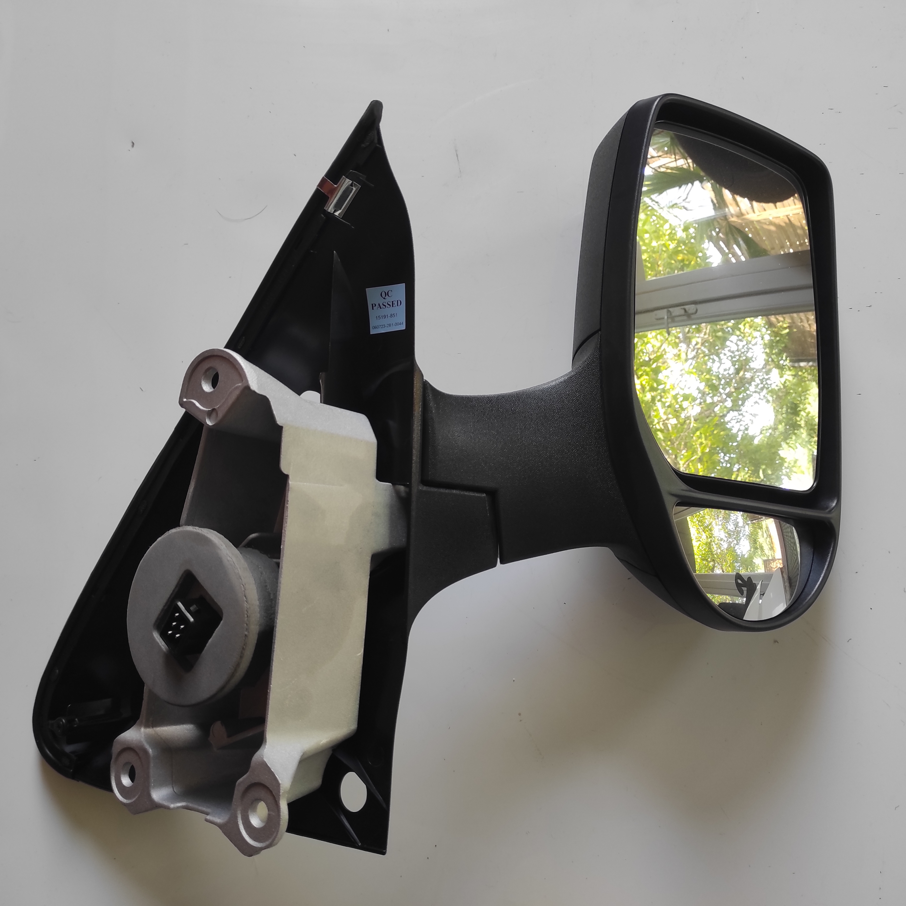 Ford Transit MK6,MK7 jobb rövidkarú elektromos visszapillantó tükör utángyártott új (2000-2014)