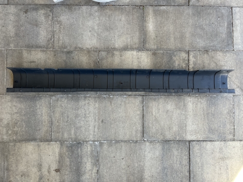 Ford Transit MK6,MK7 Hátsó lökhárító műanyag gyári új (2000-2014)