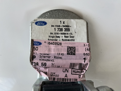 Ford Transit MK6,MK7 Hátsó ajtó zsanér 270 fokos jobb alsó (2000-2014)