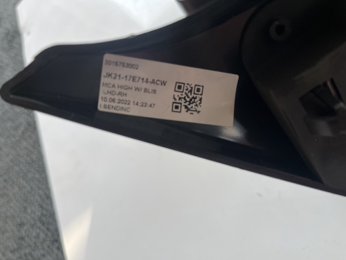 Ford Transit Custom jobb visszapillantó gyári új (2018-)